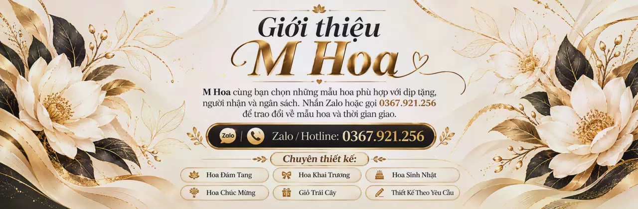 Ảnh bìa Shop hoa tươi Xã Phước Mỹ Trung Vĩnh Long - Hoa cho những dịp đáng nhớ